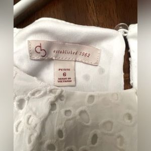 Established 1962 women’s eyelet dress